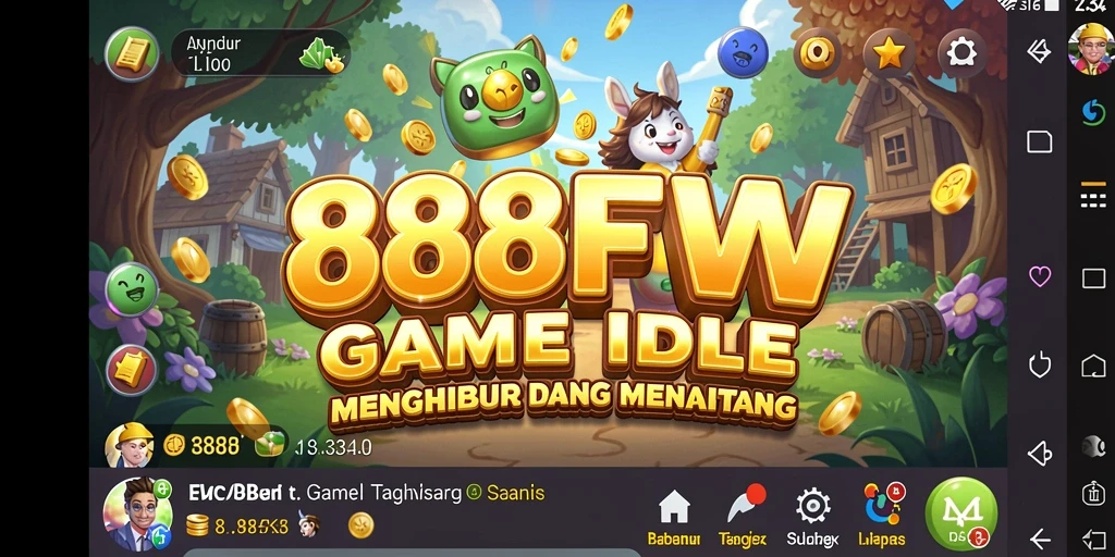 Tampilan gameplay menarik dari 888FW dengan elemen Idle.