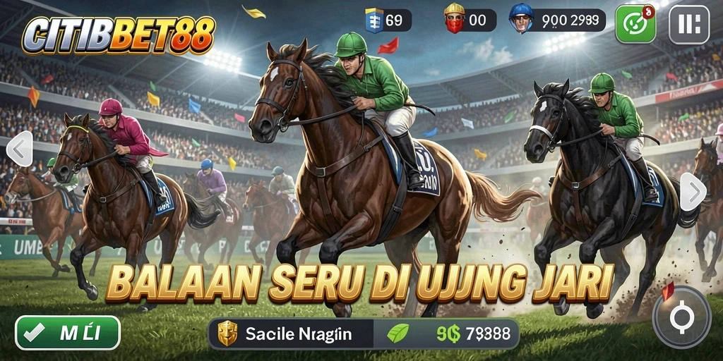 Gameplay Racing yang mendebarkan di CITIBET88.