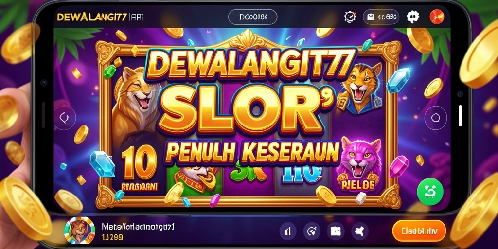 Gameplay seru DEWALANGIT77 dengan grafik mengagumkan.