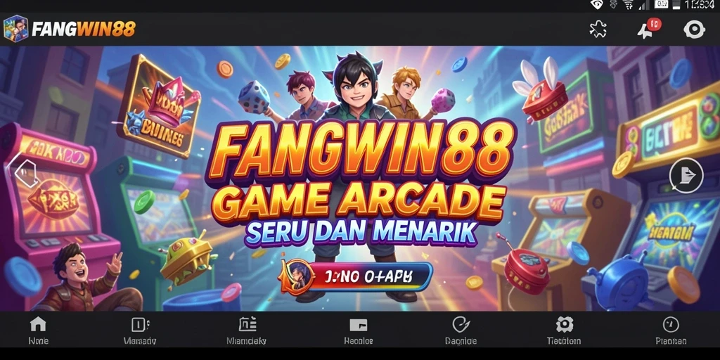 Tampilan gameplay seru dan mendebarkan di FANGWIN88.