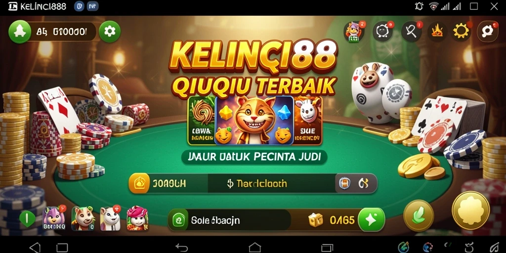 Screenshot gameplay KELINCI88 menampilkan aksi seru di meja QiuQiu.
