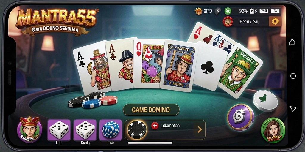 Tangkapan layar gameplay MANTRA55 yang menarik dan seru.