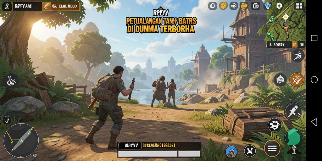 Gameplay menarik dengan eksplorasi dunia terbuka yang luas.